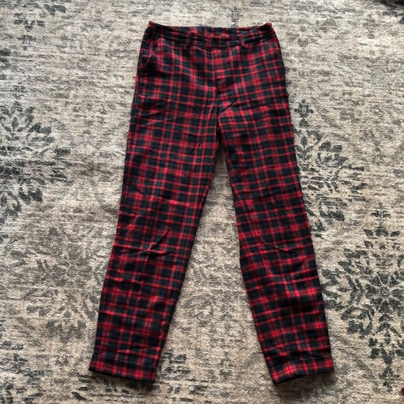 size 4 H&M Plaid Pants - Picture 2 of 8